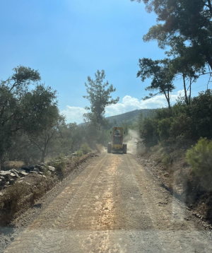 GÖLBAŞI MAHALLESİ, YENİKÖY MAHALLESİ, GÖKPINAR MEVKİİ TOPRAK YOL AÇMA ÇALIŞMALARI TAMAMLANDI