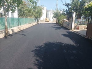 İSLAMHANELERİ MAHALLESİ 5262 SOKAK'TA ASFALT SERİM ÇALIŞMALARI TAMAMLANDI