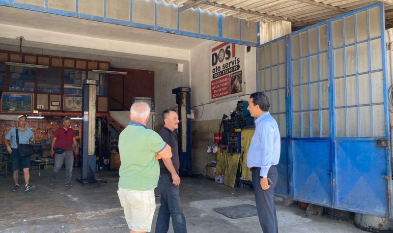 THE FIELD SOLUTIONS TEAM OF BODRUM MUNICIPALITY VISITED YALIKAVAK MERCHANTS