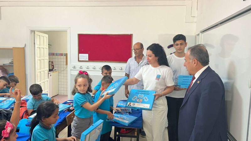 2023-2024 EĞİTİM-ÖĞRETİM YILINDA ÖĞRENCİLERİMİZE KIRTASİYE DESTEĞİ YAPTIK