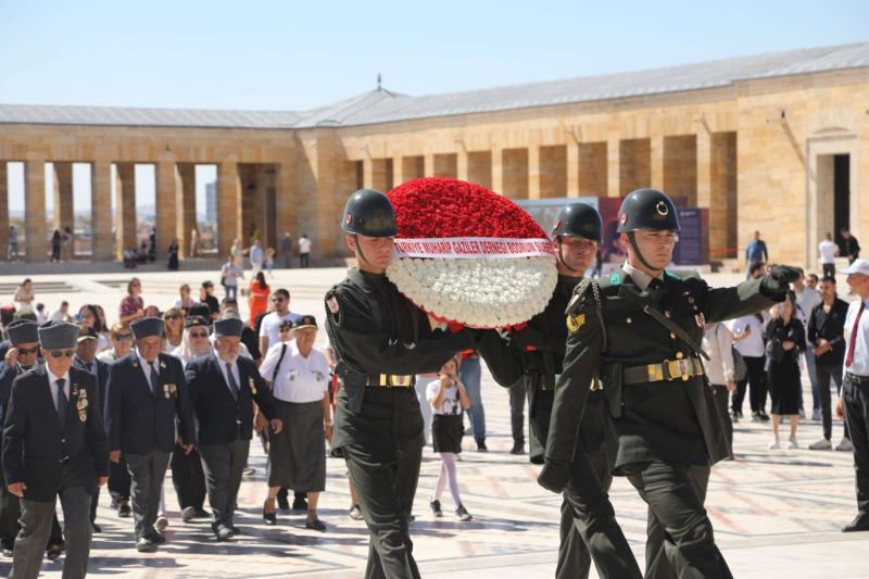 A VISIT TO ANITKABIR FOR BODRUM'S VETERANS ORGANIZED