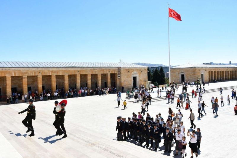 A VISIT TO ANITKABIR FOR BODRUM'S VETERANS ORGANIZED