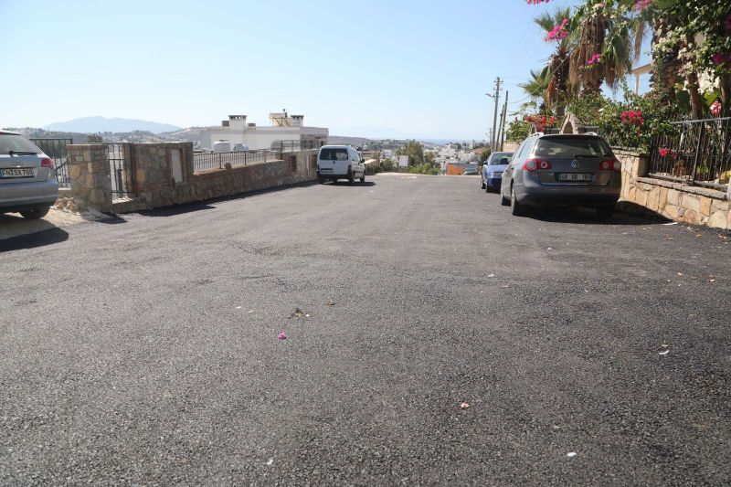 CEVAT ŞAKİR MAHALLESİ CEYHAN SOKAK'TA ASFALT SERİM ÇALIŞMAMIZI TAMAMLADIK