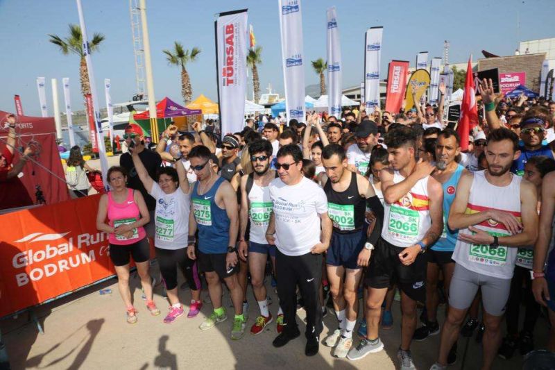GLOBAL RUN BODRUM'UN 6.SI GERÇEKLEŞTİ.
