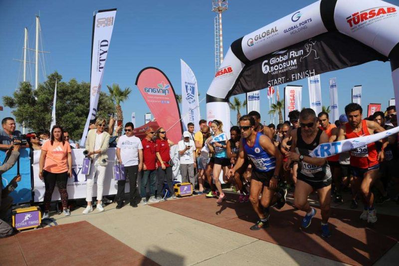 GLOBAL RUN BODRUM'UN 6.SI GERÇEKLEŞTİ.