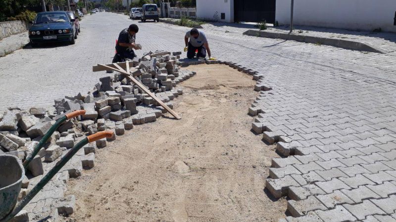YARIMADA GENELİNDEKİ YOLLARIN SEZONA HAZIRLIK ÇALIŞMALARI YAPILDI