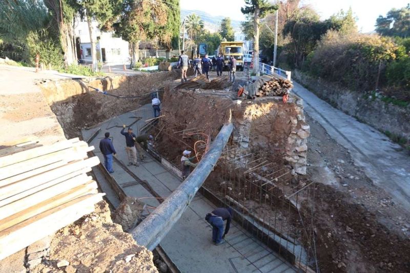 YAĞMUR SUYU DRENAJ ÇALIŞMALARINA BAŞLANDI