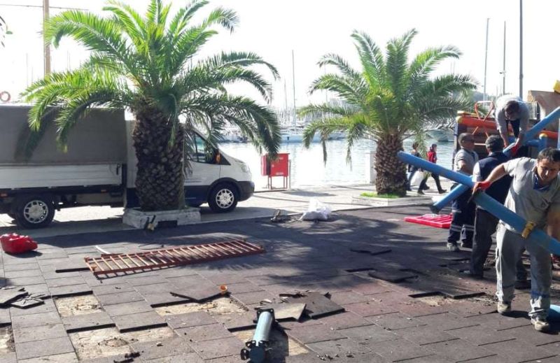 ÇOCUK ARKLARINDA BAKIMVE TEMİZLİK ÇALIŞMASI YAPILDI