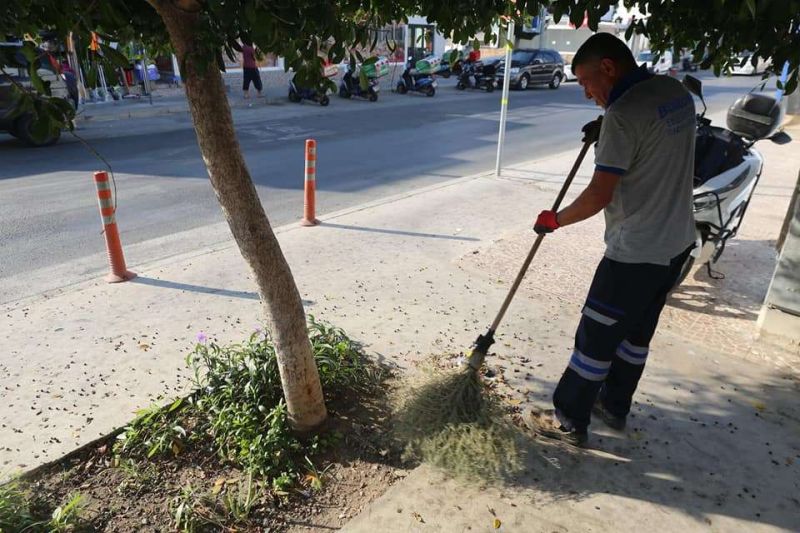 CEVAT ŞAKİR MAHALLESİNDE KAPSAMLI TEMİZLİK GERÇEKLEŞTİRİLDİ
