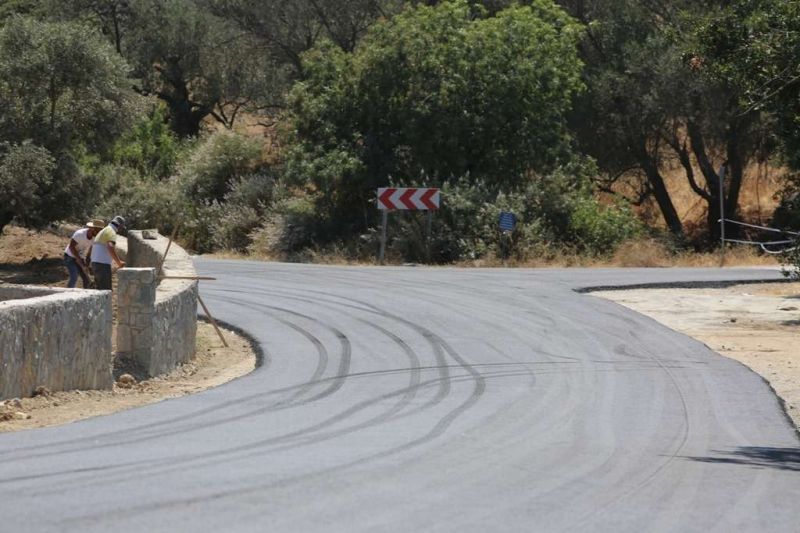 YARIMADA'NIN BİR ÇOK YERİNDE YOL ÇALIŞMALARI YAPILDI