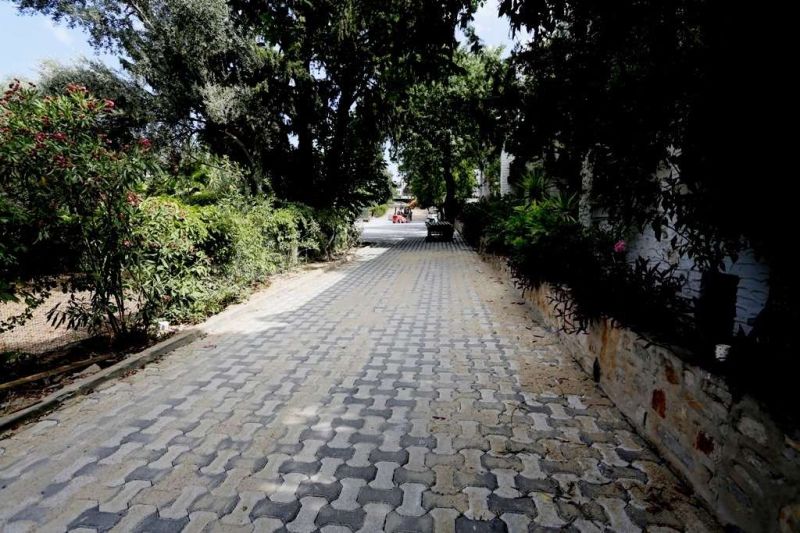 YARIMADA'NIN BİR ÇOK YERİNDE YOL ÇALIŞMALARI YAPILDI