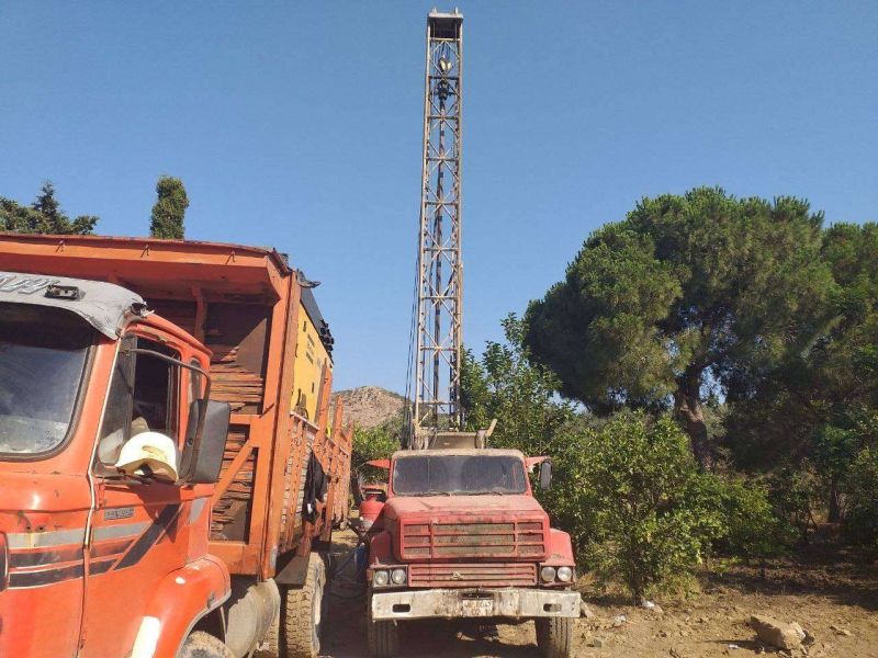 GÜMÜŞLÜK'TE KAÇAK SONDAJLAR DURDURULDU