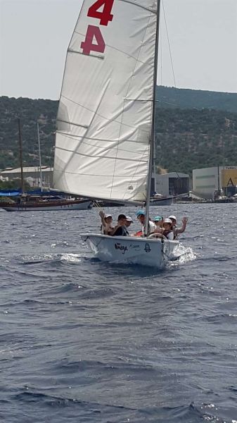 BODRUM'DA YAŞIYORUM YELKENLE TANIŞIYORUM PROJESİ HAYATA GEÇİRİLDİ