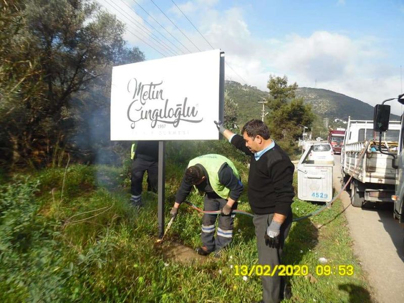 TABELA VE TOTEM KİRLİLİĞİNE KLARŞI MÜCADELE BAŞLATTIK
