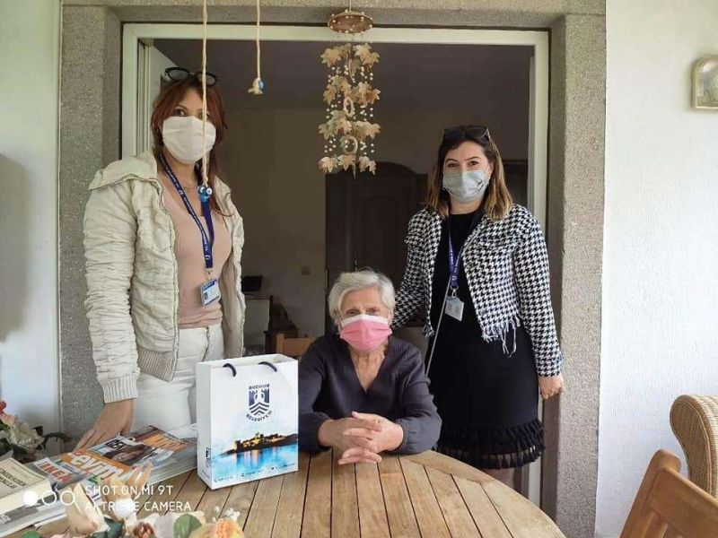 GAZİ VE ŞEHİT AİLELERİNE ZİYARETLER GERÇEKLEŞTİRDİK