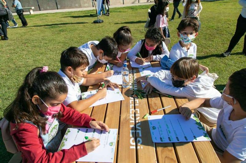 İKLİM KAHRAMANLARI UMURÇA PARKI’NDA BULUŞTU