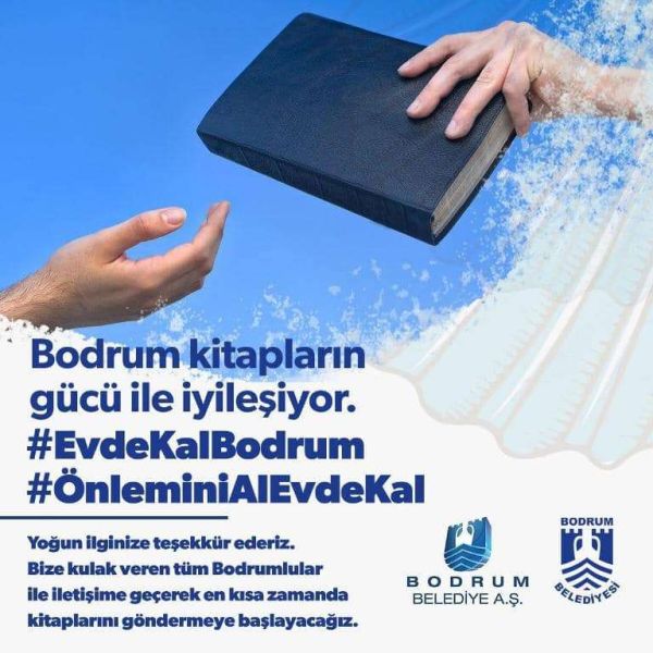 PANDEMİDE “EVİNDE KAL KİTABINI AL