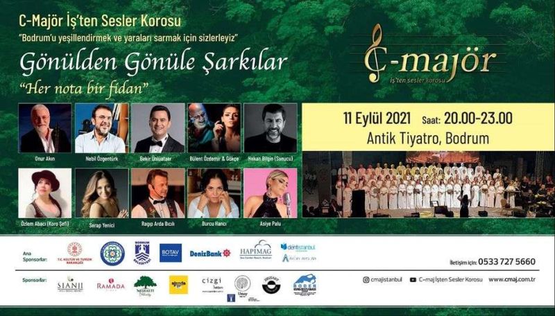 ‘HER NOTA BİR FİDAN’ KONSERİ