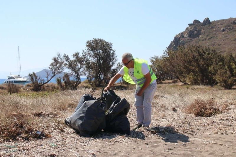 TURGUTREİS ÇATALADA'DA TEMİZLİK ÇALIŞMASI YAPILDI