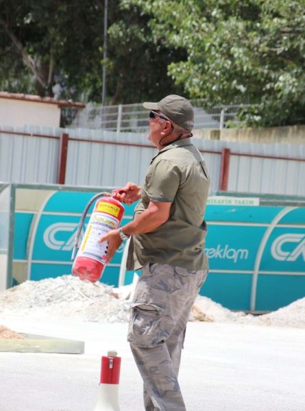 BODRUM BELEDİYESİ GIDA A.Ş. PERSONELİNE YANGINA MÜDAHELE EĞİTİMİ VERİLDİ