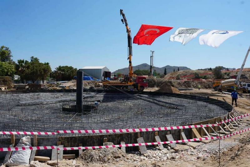 TURGUTREİS İLERİ BİYOLOJİK ARITMA TESİSİ TEMEL ATMA TÖRENİ GERÇEKLEŞTİ