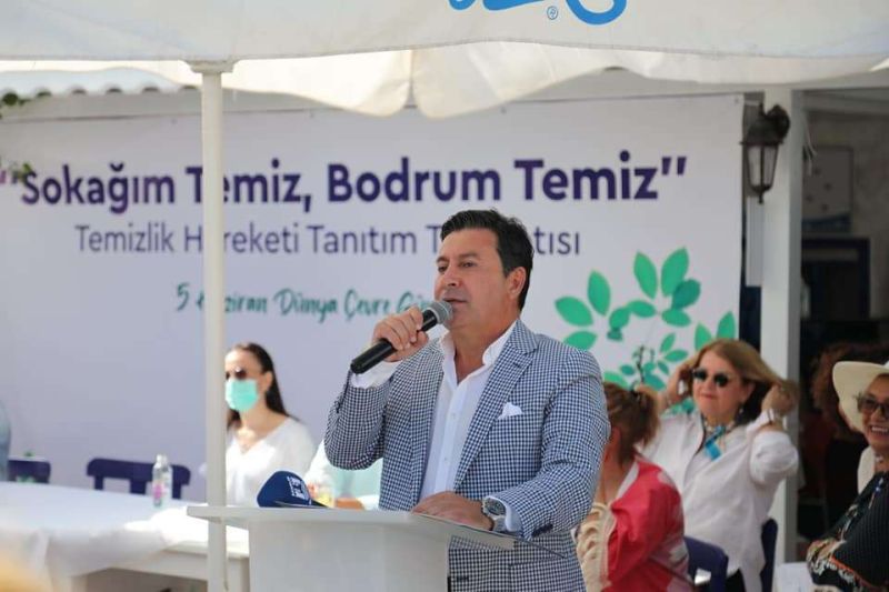 ÇEVRE GÜNÜ’NDE BODRUM’DA TEMİZLİK HAREKETİ: “SOKAĞIM TEMİZ BODRUM TEMİZ”