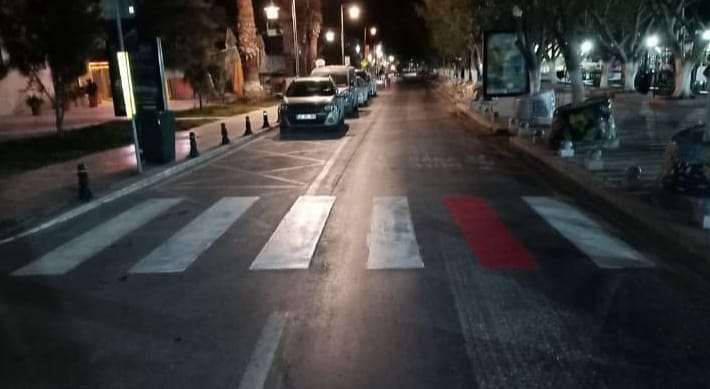 YAYALAR KIRMIZI ÇİZGİMİZ KAMPANYASI KAPSAMINDA ÇALIŞMALAR YAPILDI