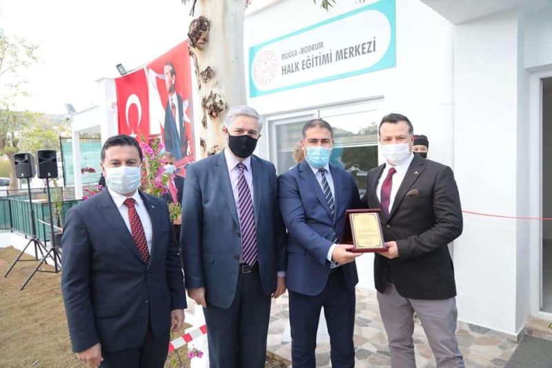 HALK EĞİTİM MERKEZİ YENİ HİZMET BİNASI AÇILDI