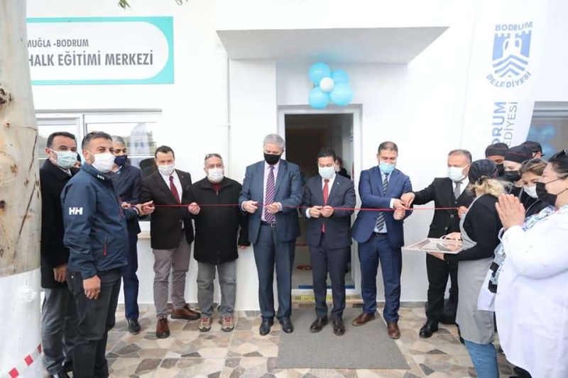 HALK EĞİTİM MERKEZİ YENİ HİZMET BİNASI AÇILDI