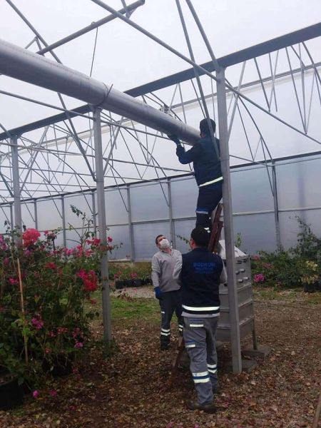 KAPALI SERALARA SOBA KURULUMU GERÇEKLEŞTİRDİK