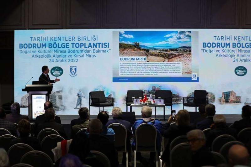 TARİHİ KENTLER BİRLİĞİ TOPLANTISI BODRUM'DA GERÇEKLEŞTİ
