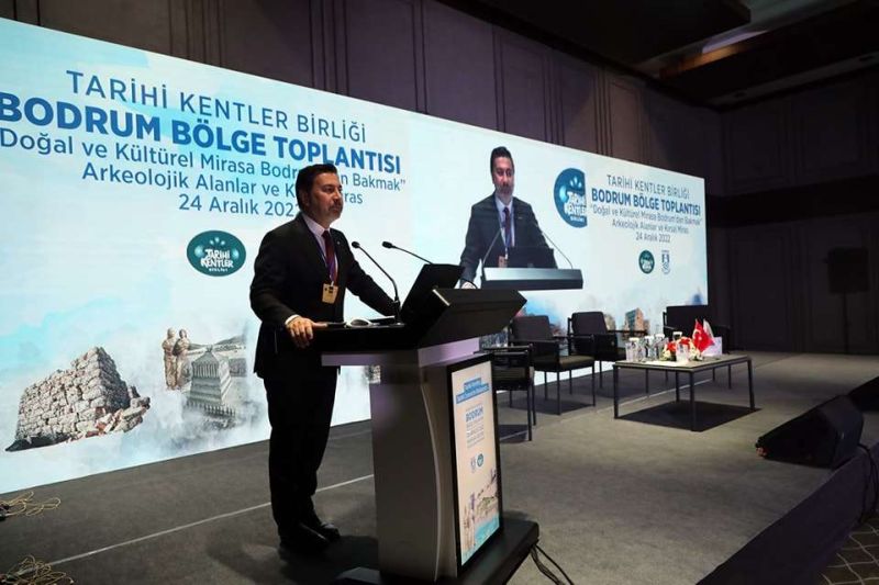 TARİHİ KENTLER BİRLİĞİ TOPLANTISI BODRUM'DA GERÇEKLEŞTİ