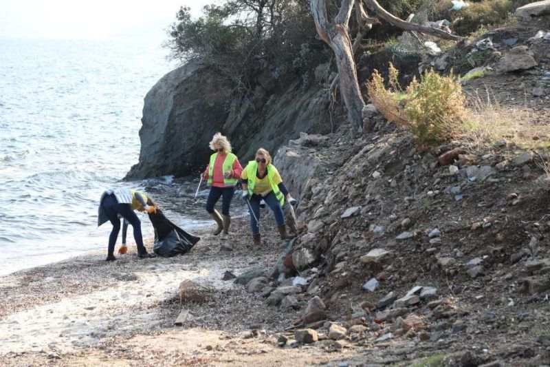 YALIKAVAK KÜDÜR'DE TEMİZLİK ETKİNLİĞİ GERÇEKLEŞTİRDİK