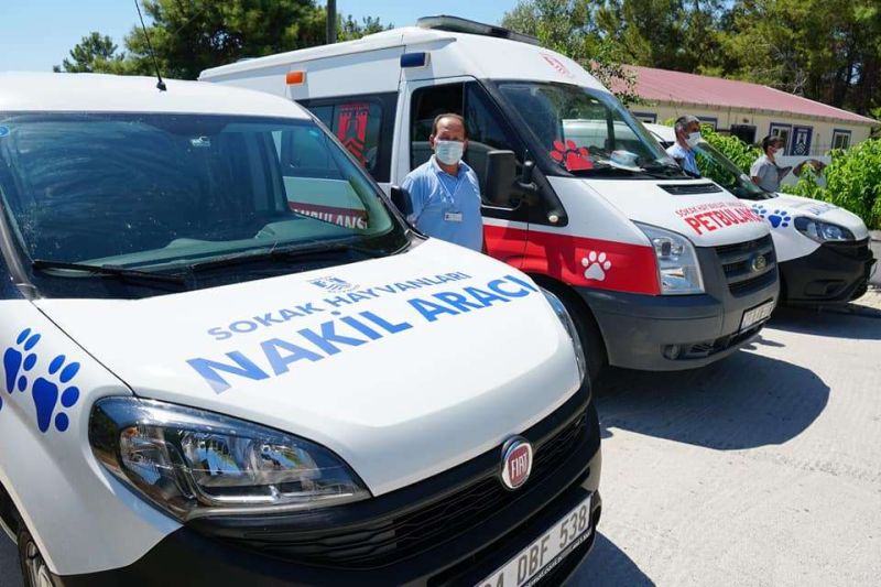 SOKAK HAYVANLARI NAKİL ARAÇLARIMIZ HİZMETE GİRDİ