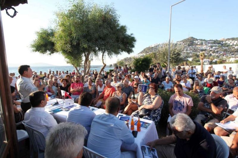 PUBLIC MEETING WITH OPEN MICROPHONE HELD IN AKYARLAR DISTRICT