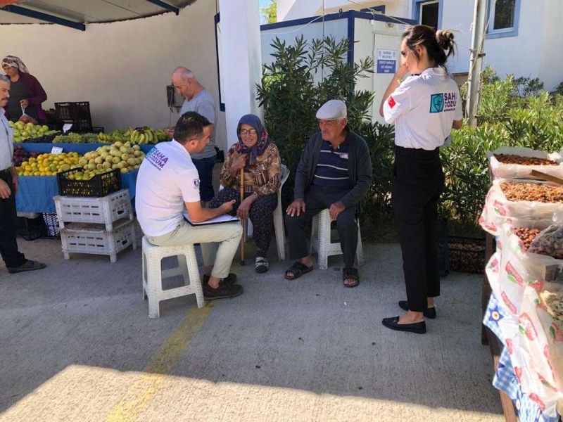 DEREKÖY MAHALLESİ PAZAR YERİ ZİYARETİ