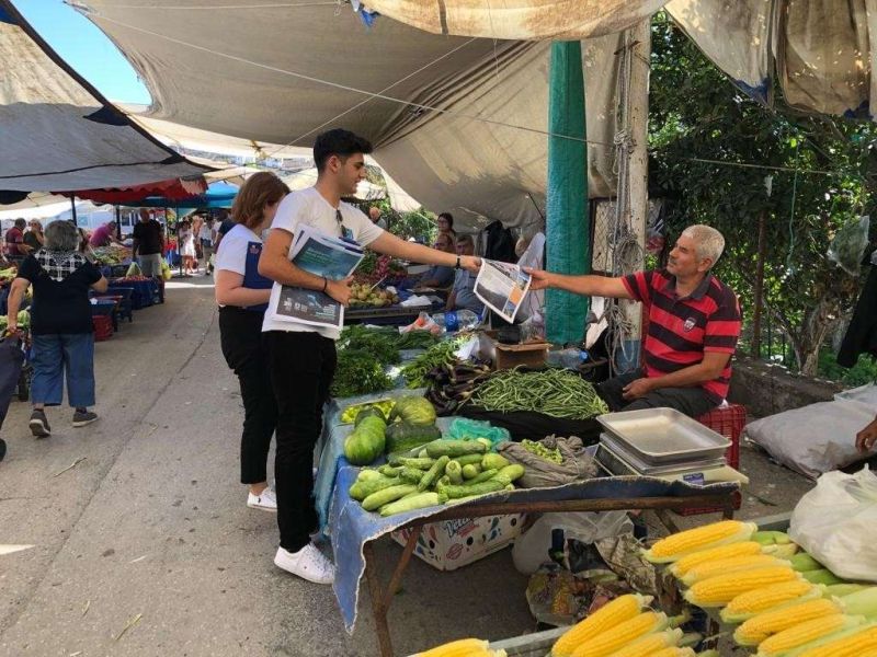 GÜNDOĞAN MAHALLESİ PAZAR YERİ ZİYARETİ