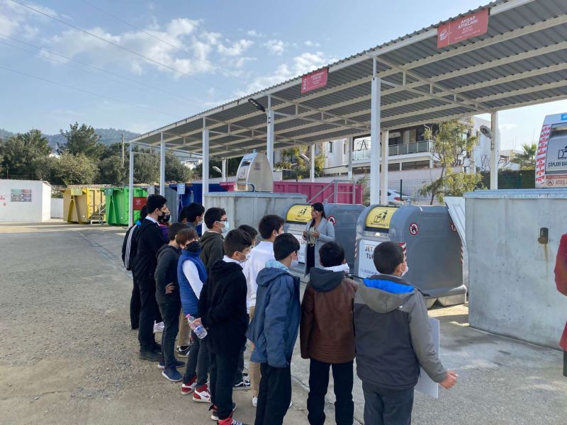ATIK GETİRME MERKEZİ ZİYARETLERİ DEVAM EDİYOR