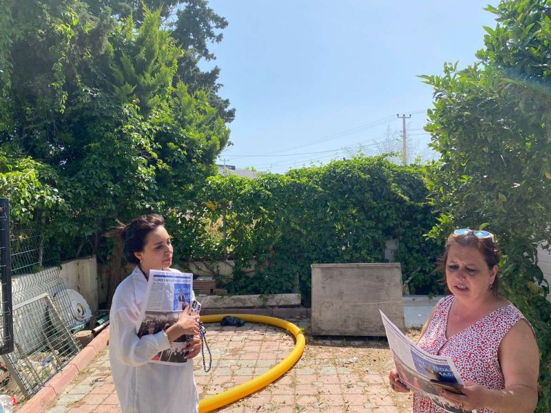 INFORMATION SHARED WITH CITIZENS FOR ASPHALT WORKS IN BAHÇELIEVLER NEIGHBORHOOD
