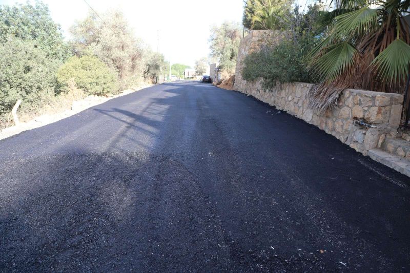 TORBA MAHALLESİ OMARCA CADDESİ ASFALT SERİM ÇALIŞMALARI TAMAMLANDI