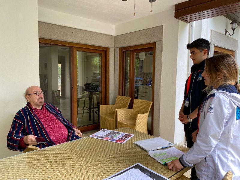 FIELD SOLUTION TEAMS VISIT RESIDENTS AGED 65 & ABOVE IN GÖLKÖY NEIGHBORHOOD