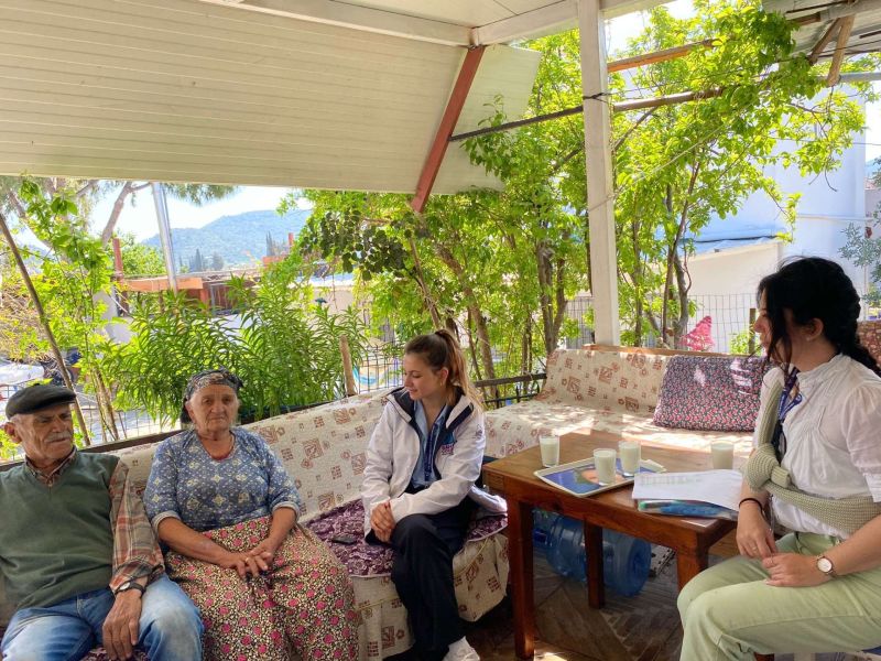 FIELD SOLUTION TEAMS VISIT RESIDENTS AGED 65 & ABOVE IN GÖLKÖY NEIGHBORHOOD