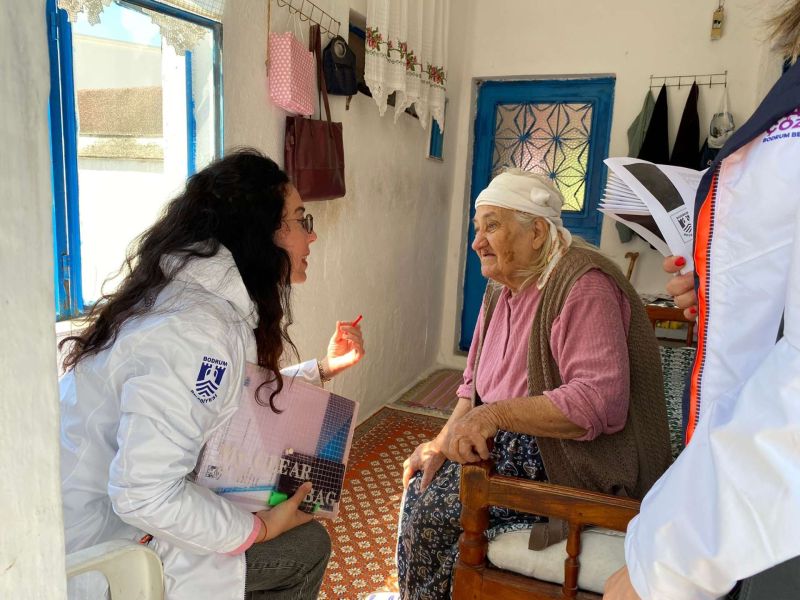 FIELD SOLUTION TEAMS VISIT RESIDENTS AGED 65 & ABOVE IN GÖLKÖY NEIGHBORHOOD
