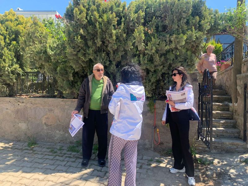 SAHA ÇÖZÜM EKİPLERİMİZ TÜRKBÜKÜ MAHALLESİNDEKİ 65 YAŞ ÜZERİ VATANDAŞLARIMIZI ZİYARET ETTİ
