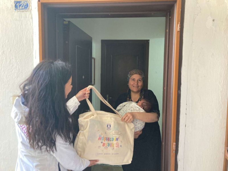 HOŞ GELDİN BEBEK PROJEMİZLE OCAK AYINDA BODRUM'DA DÜNYAYA GELEN BEBEKLERİ ZİYARET ETTİK