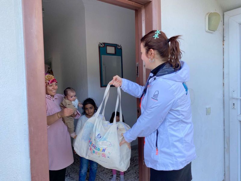 HOŞ GELDİN BEBEK PROJEMİZLE OCAK AYINDA BODRUM'DA DÜNYAYA GELEN BEBEKLERİ ZİYARET ETTİK