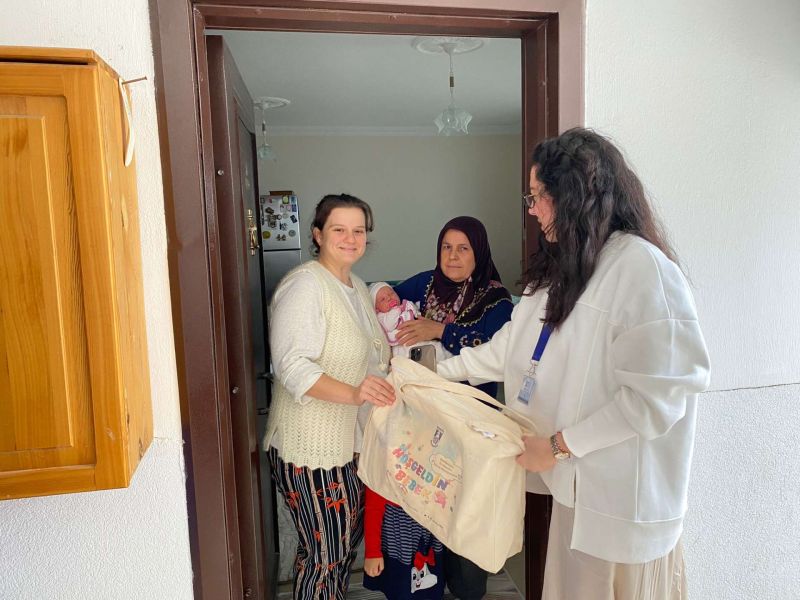 HOŞ GELDİN BEBEK PROJEMİZLE ŞUBAT AYINDA BODRUM'DA DÜNYAYA GELEN BEBEKLERİ ZİYARET ETTİK