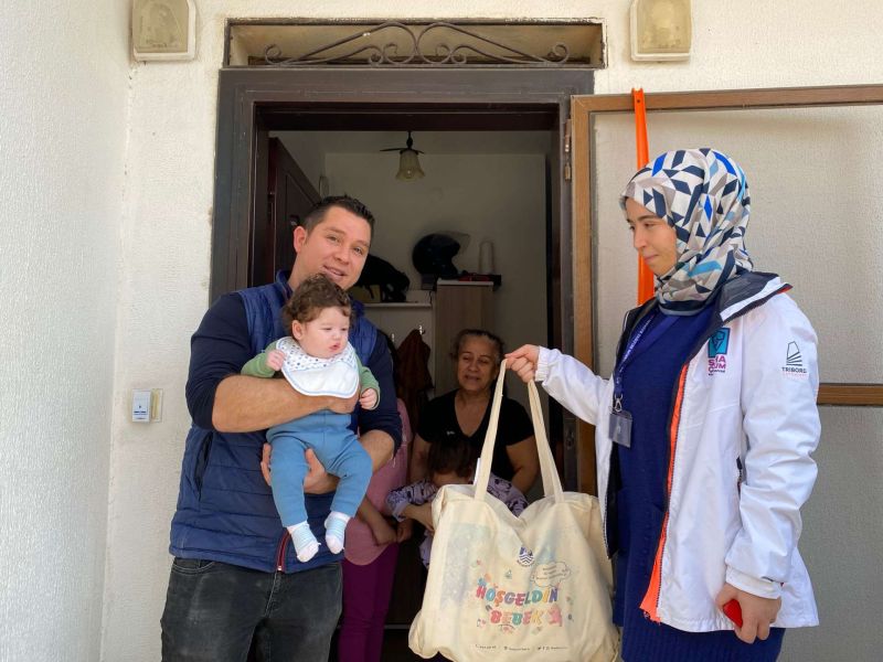 VISITING NEWBORNS IN BODRUM WITH THE 