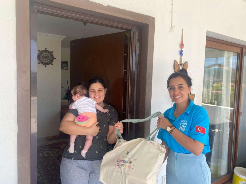 HOŞ GELDİN BEBEK PROJEMİZLE TEMMUZ AYINDA BODRUM'DA DÜNYAYA GELEN BEBEKLERİ ZİYARET ETTİK
