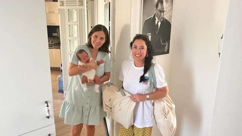 HOŞ GELDİN BEBEK PROJEMİZLE EYLÜL AYINDA BODRUM'DA DÜNYAYA GELEN BEBEKLERİ ZİYARET ETTİK